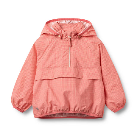 Red Check Skyen Lightweight Shell Jacket