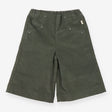 Iana green velour wide leg trousers