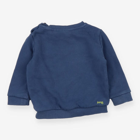 Sweater blue with fox face