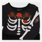 Fancy dress day of the dead dress bodysuit