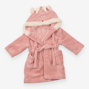 Dressing gown pink deer