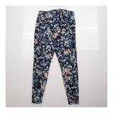 Leggings Power Full Length Abstract Floral Print H