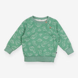 Green Dinosaur Sweater 