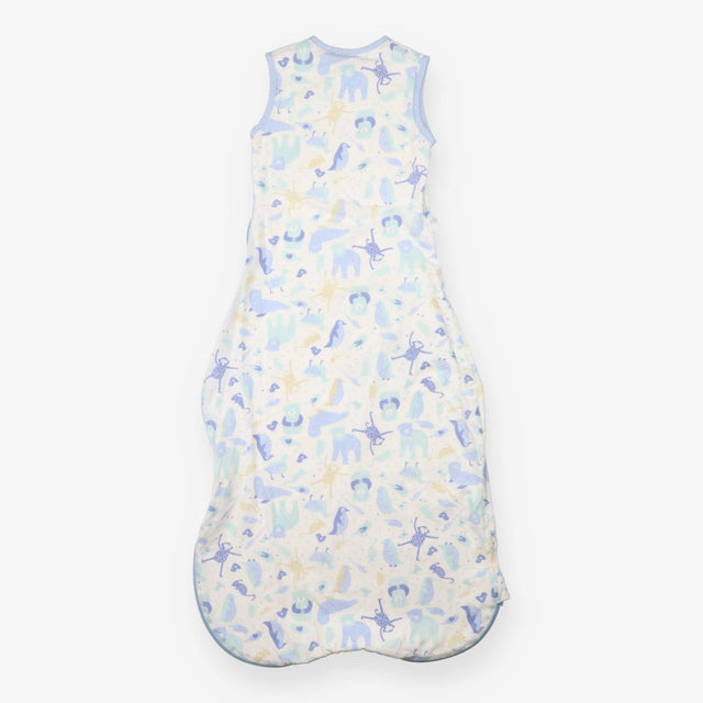 Sleeping Bag Blue Monkey Print 1.0 tog