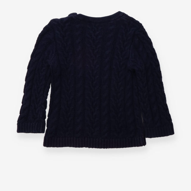 Navy Knit Sweater