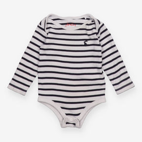 Bodysuit Back and White Strips