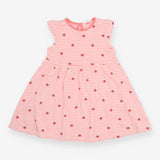 Dress strawberry pink stripe