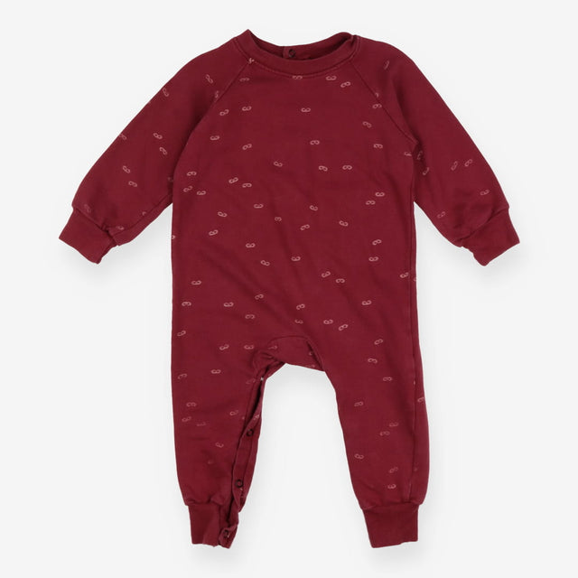 Romper burgundy glasses