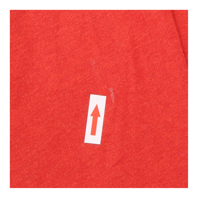 Long Sleeve Top Red Organic Cotton Easel Jersey