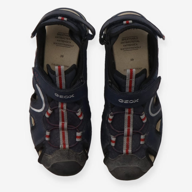 Blue Velcro Sandals