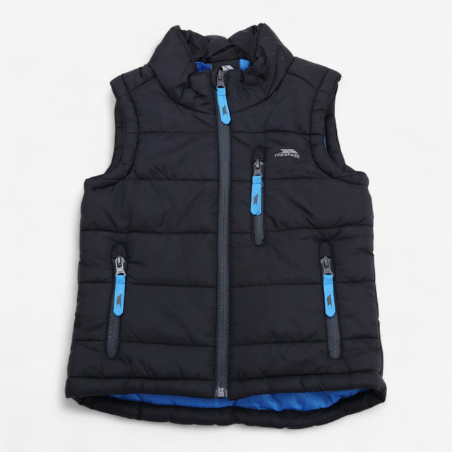 Black padded gilet