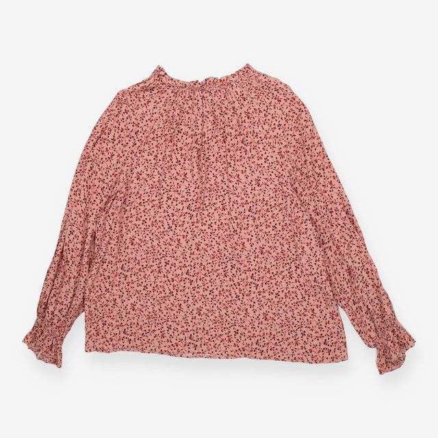 Blouse pink with floral