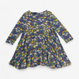 Dress Jersey Long Sleeve Planets Stars and Rainbow