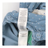 Dungaree Cord Blue Spotted Hedgehogs