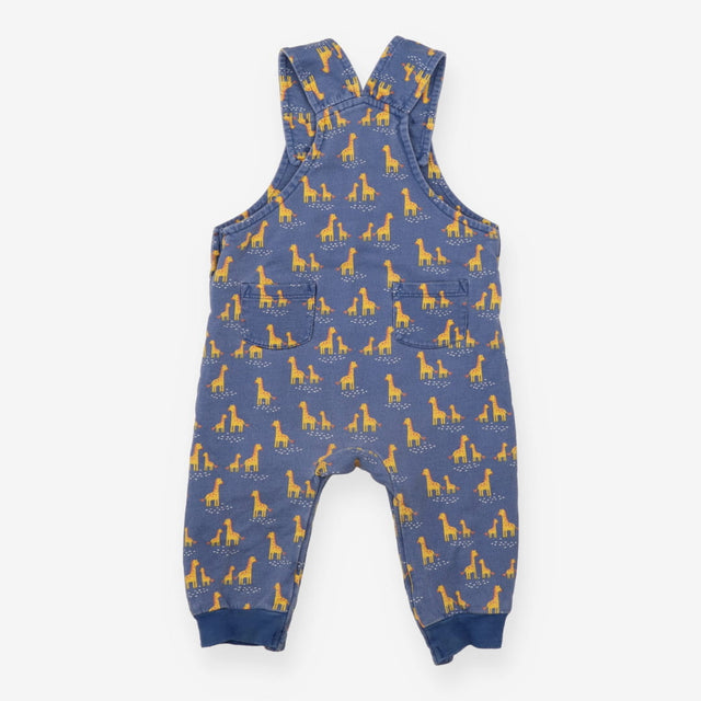 Blue Giraffe Dungarees