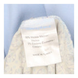 Wrap Dress Light Blue Floral Panel Tie Waist Mater