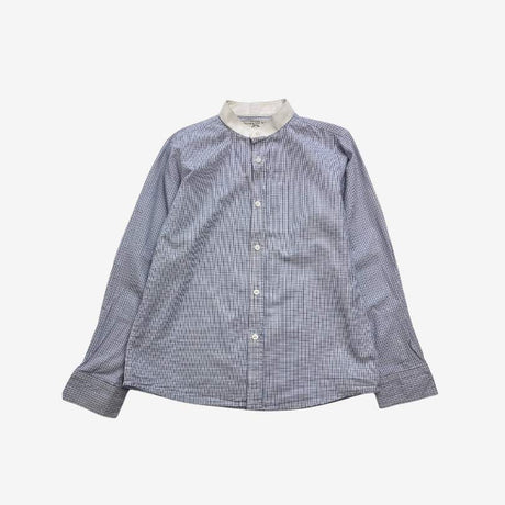 Blue Grid Check Shirt