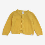 Cardigan knit yellow