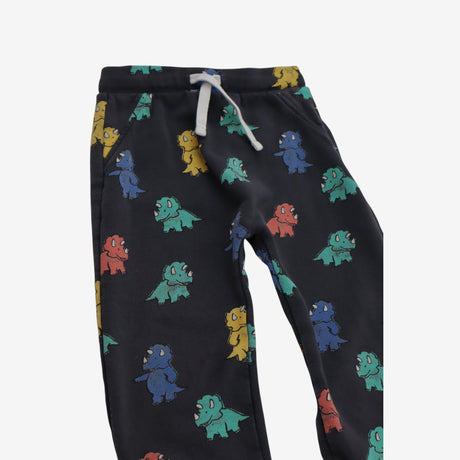 Tracksuit Grey Triceratops Print 2pcs