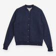Bomber Jacket Navy Recycled Snap Front Casual
