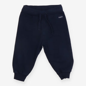 Navy Joggers with Logo