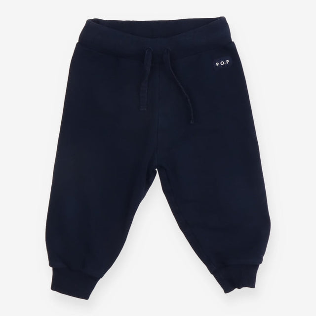 Navy Joggers with Logo