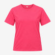 T-Shirt Bright Pink Crew Neck Short Sleeve Relaxed