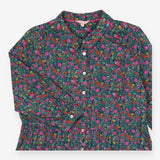 Floral Shirt Dress Muthahood