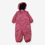 Puddlesuit pink frill sleeves hood