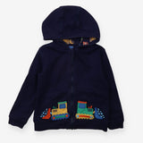 Navy Diggers Reversible Hoodie 