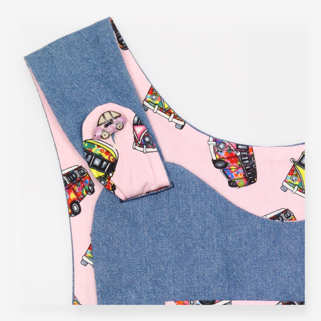 Dungarees denim VW campers  In The Wardrobe