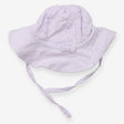 Sunhat purple striped