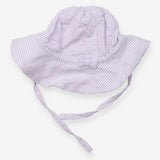 Sunhat purple striped