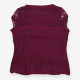 Top plum lace