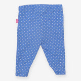 Blue Polka Dot Leggings 