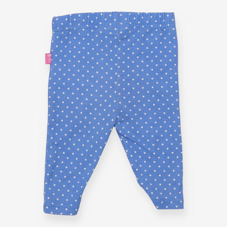 Blue Polka Dot Leggings 