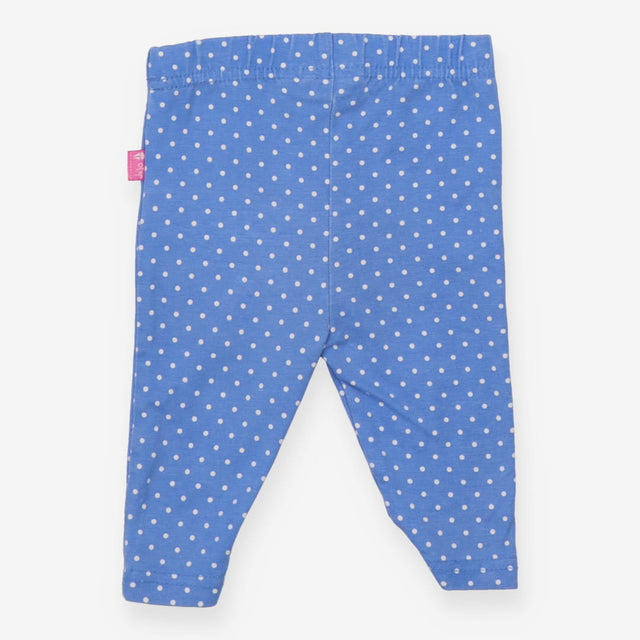Blue Polka Dot Leggings 
