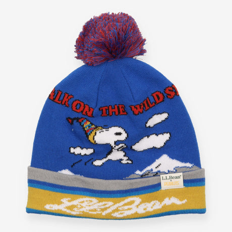 Blue Snoopy Beanie Hat - L.L.Bean