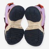 Burgundy walking shoes