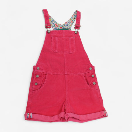 Dungarees Short Pink Cord