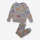 Grey Safari Tracksuit Outfit