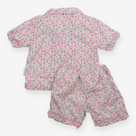 Pyjamas shortie traditional pink floral