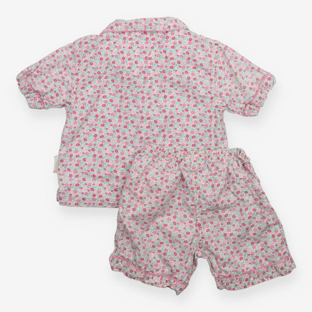 Pyjamas shortie traditional pink floral
