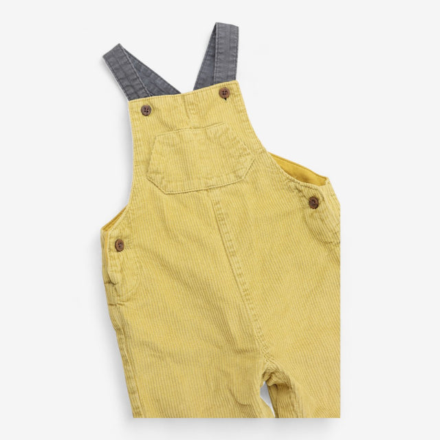 Dungaree Cord Yellow & Grey
