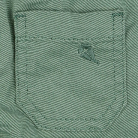 Shorts Woven Green Chino Style
