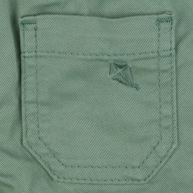 Shorts Woven Green Chino Style