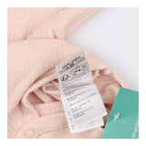 Bodysuit Short Sleeve Pink Frill