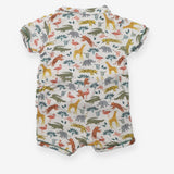 White Safari Animals Outfit   