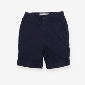 Shorts Heirloom navy blue linen formal