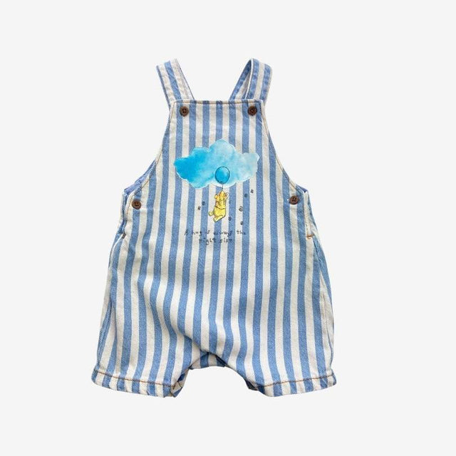 Winnie the Pooh Striped Dungarees